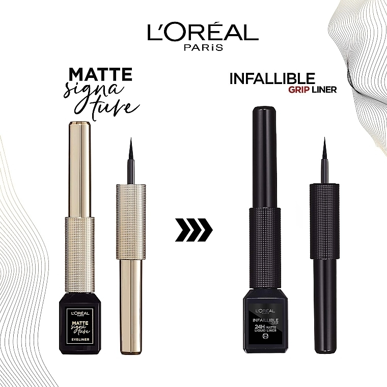 L’Oreal Paris L`Oréal Paris Infaillible 24H Matte Liquid Рідка матова підводка для повік - фото N2