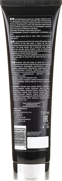 APIS Professional Питательный крем для рук и тела For Men Action Nourishing Cream - фото N2