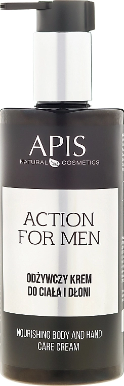 APIS Professional Питательный крем для рук и тела For Men Action Nourishing Cream - фото N3