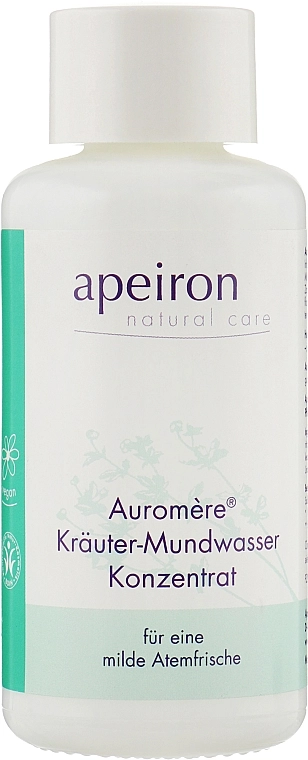 Apeiron Ополіскувач-концентрат для порожнини рота Auromere Herbal Mouthwash Concentrate - фото N1