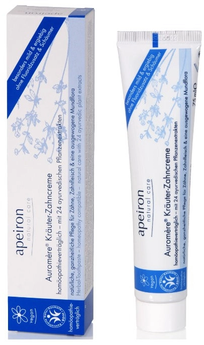 Apeiron Гомеопатическая зубная паста Herbal Toothpaste Homeopathic - фото N1