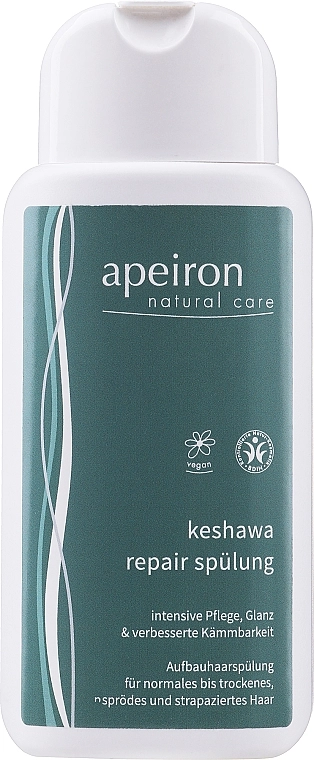 Apeiron Кондиционер для сухих и нормальных волос Keshawa Repair Conditioner - фото N3