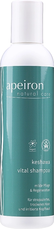 Apeiron Шампунь для сухих и поврежденных волос Keshawa Vital Shampoo - фото N1