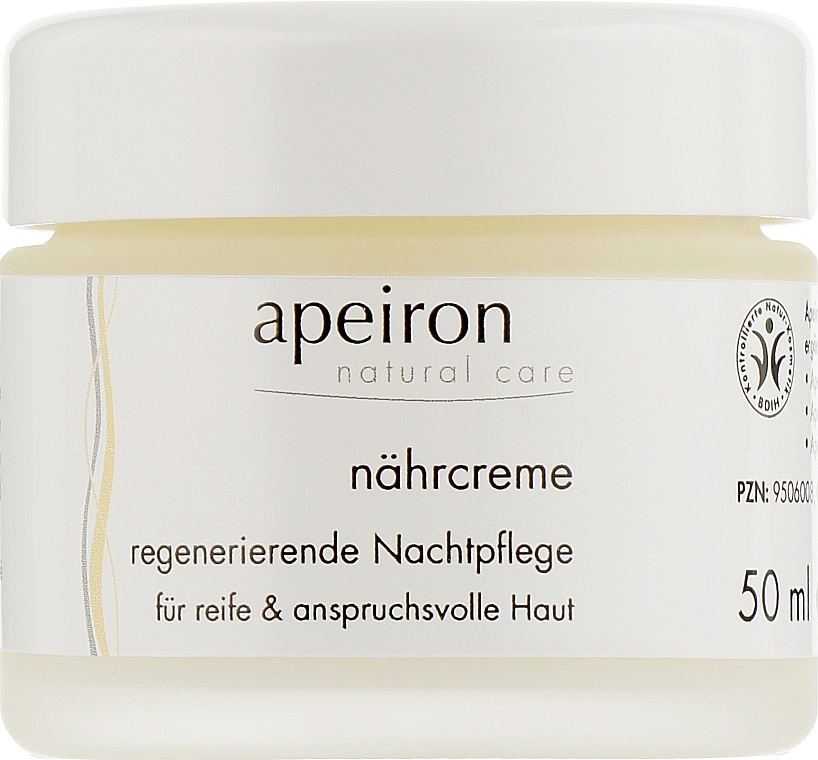 Apeiron Живильно-відновлювальний нічний крем Nourishing Regenerating Night Cream - фото N1