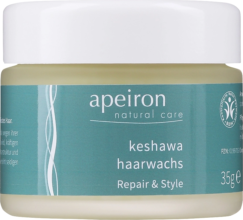 Apeiron Воск для волос Keshawa Hair Wax - фото N1