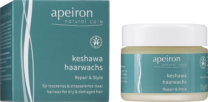Apeiron Воск для волос Keshawa Hair Wax - фото N2