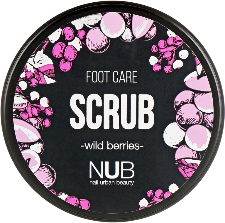 NUB Скраб для ніг Foot Care Scrub Wild Berries - фото N1