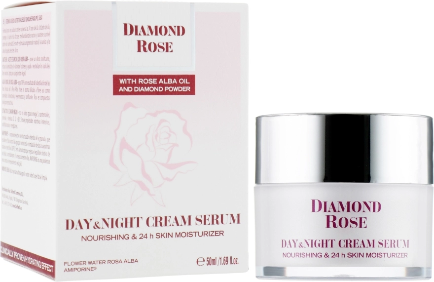 BioFresh Питательный крем-сыворотка "День+Ночь" для сухой кожи Diamond Rose Day and Night Cream Serum - фото N2