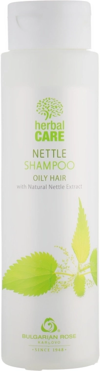 Bulgarian Rose Фитошампунь для жирных волос "Крапива" Herbal Care Nettle Shampoo - фото N1