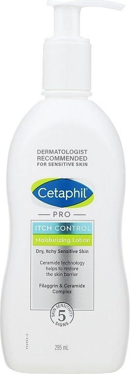 Cetaphil Зволожувальний бальзам для обличчя і тіла Pro Itch Control Moisturizing Lotion - фото N1