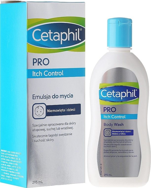 Cetaphil Эмульсия для ежедневного мытья детей Pro Itch Control Body Wahs - фото N1