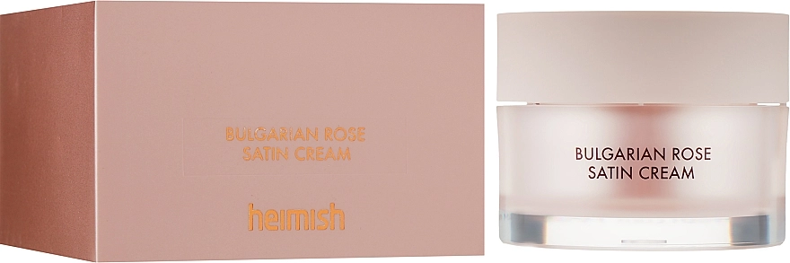 Heimish Крем для обличчя зволожувальний Bulgarian Rose Satin Cream - фото N1