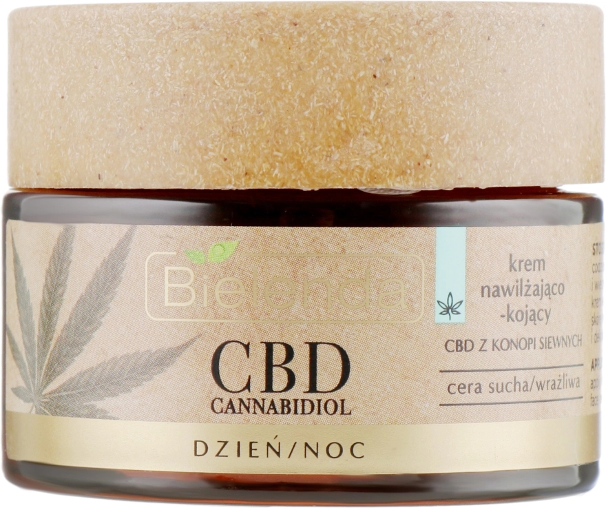 Bielenda Крем для сухої та чутливої шкіри CBD Cannabidiol Moisturizing & Soothing Cream - фото N2