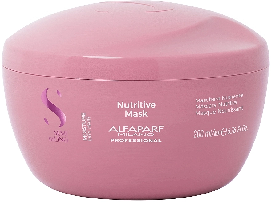 Alfaparf Маска "Питание" Semi Di Lino Moisture Nutritive Mask - фото N1