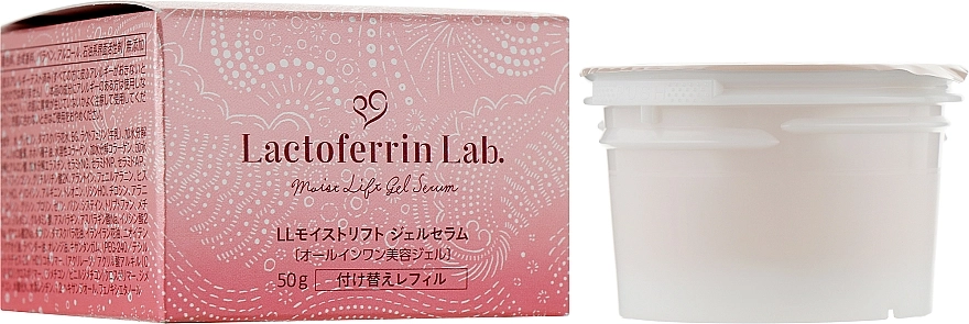 Lactoferrin Lab Зволожувальний концентрований гель для обличчя. Moist Lift Gel Serum (запасний блок) - фото N3