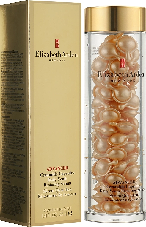 Elizabeth Arden Відновлювальні капсули для обличчя Ceramide Capsules Daily Youth Restoring Serum - фото N2