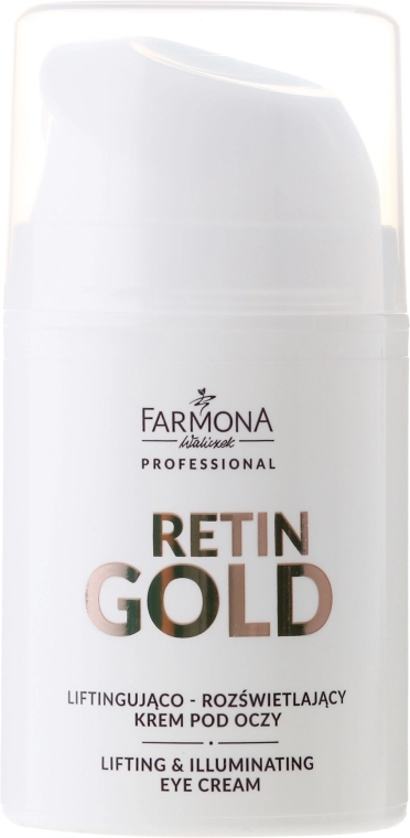 Farmona Professional Лифтинг-крем для кожи вокруг глаз Retin Gold Lifting & Illuminating Eye Cream - фото N2