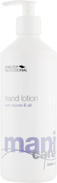 Strictly Professional Лосьйон для рук з вітаміном Е Mani Care Hand Lotion - фото N1