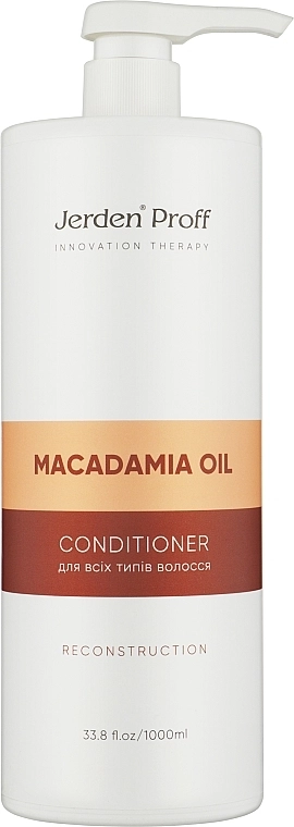 Jerden Proff Кондиціонер для волосся з олією макадамії Macadamia Oil Conditioner - фото N3