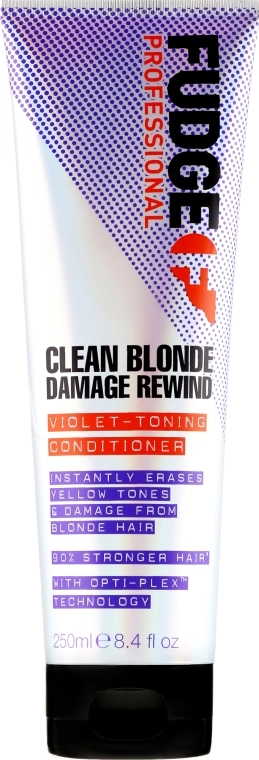 Fudge Тонирующий кондиционер для волос Clean Blonde Damage Rewind Conditioner - фото N1