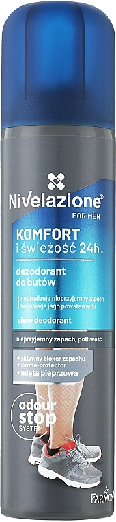 Farmona Дезодорант для обуви и ног Nivelazione For Men Shoe Antiperspirant - фото N1