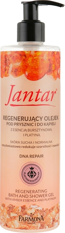 Farmona Восстанавливающее масло для душа и ванны Jantar DNA Repair - фото N1