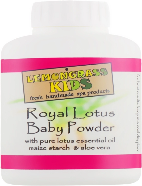 Lemongrass House Присыпка для детей "Королевский лотос" Royal Lotus Baby Powder - фото N1