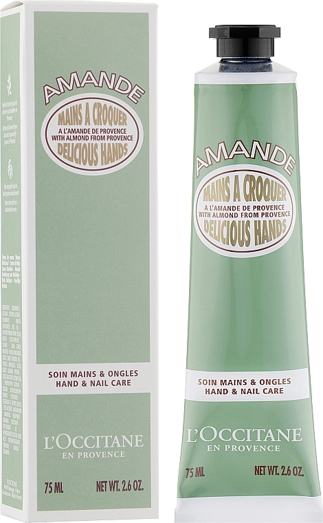 L'Occitane Крем для рук Almond Delicious Hands Cream - фото N4