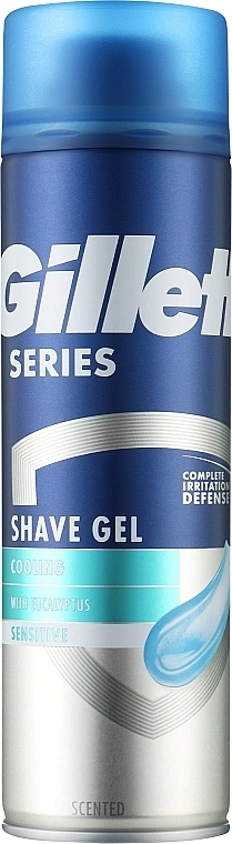Gillette Гель для гоління для чутливої шкіри Series 3X Sensitive Skin Shave Gel for Men - фото N1