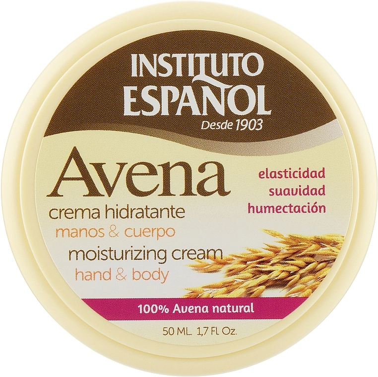 Instituto Espanol Увлажняющий крем для рук и тела Avena Moisturizing Cream Hand And Body - фото N1