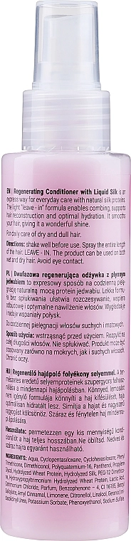 Loton Двофазний кондиціонер із рідким шовком Two-Phase Conditioner Silk Regenerating Hair - фото N2