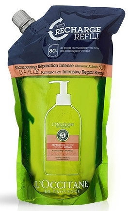 L'Occitane Шампунь "Інтенсивне відновлення" Aromachologie Intense Repairing Shampoo (змінний блок) - фото N1