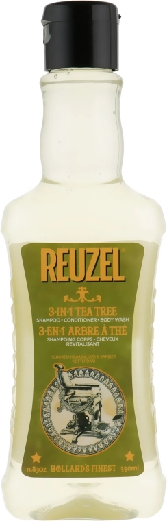 Reuzel Шампунь 3в1 Tea Tree Shampoo Conditioner And Body Wash - фото N3