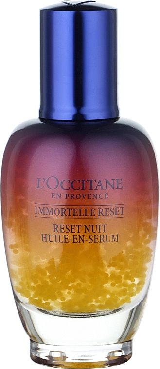 L'Occitane Нічний еліксир для обличчя Immortelle Overnight Reset Oil-In-Serum - фото N4