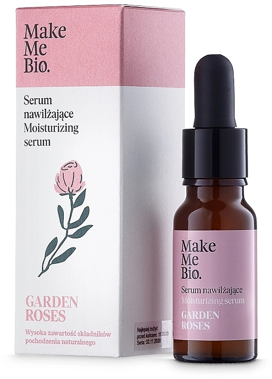 Make Me Bio Увлажняющая сыворотка для сухой кожи лица Serum Garden Roses - фото N1