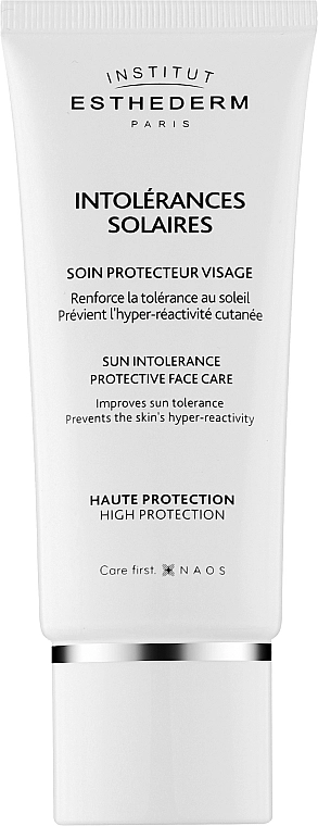 Institut Esthederm Крем при солнечной непереносимости Intolerances Solaires Sun Intolerance Protective Face Care - фото N1