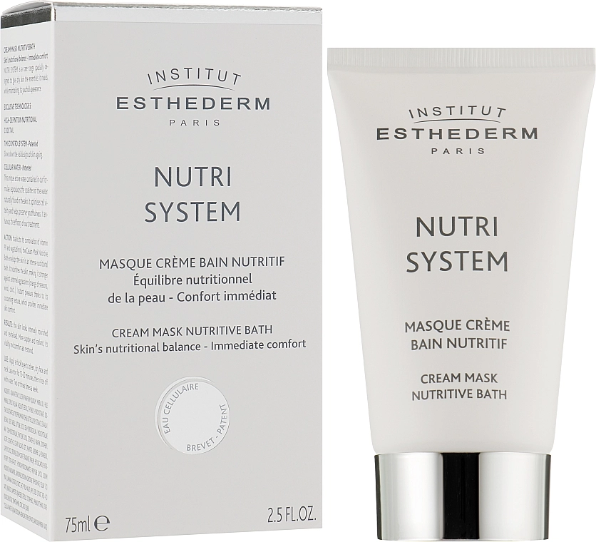 Institut Esthederm Крем-маска для обличчя Nutri System Cream Mask Nutritive Bath - фото N2