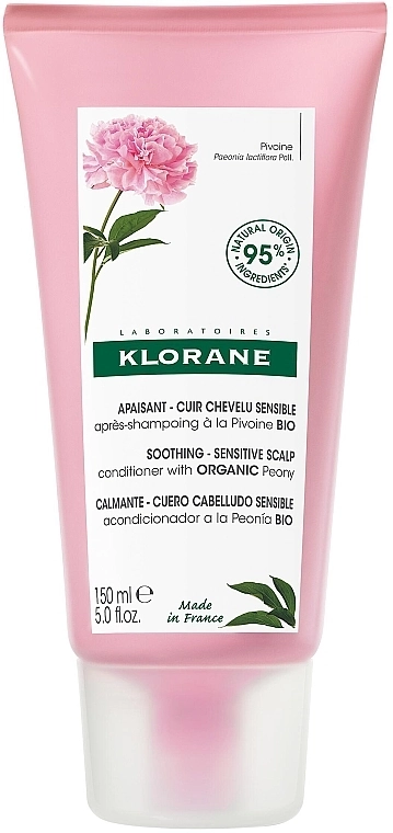 Klorane Кондиціонер-гель для волосся з екстрактом півонії Soothing and Anti-Irritating Gel Conditioner - фото N1