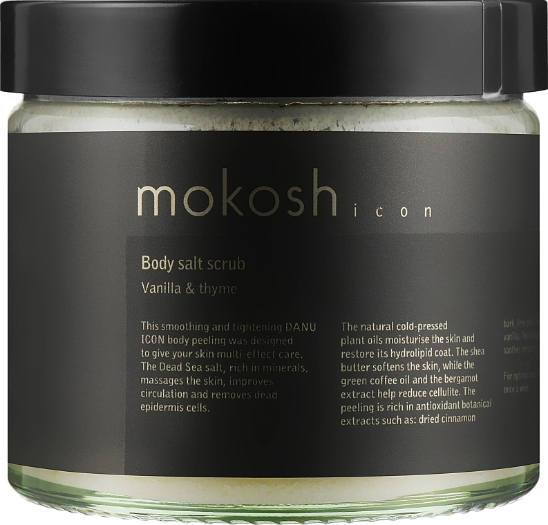 Mokosh Cosmetics Скраб для тіла "Ваніль і чебрець" Body Salt Scrub Vanilla & Thyme - фото N2