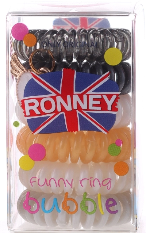 Ronney Professional Резинки для волос Funny Ring Bubble 15 - фото N1