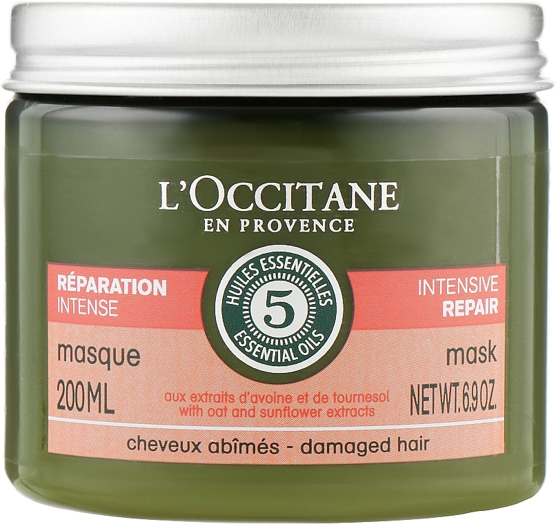 L'Occitane Маска для волос "Интенсивное восстановление" Aromachologie Repairing Mask - фото N1