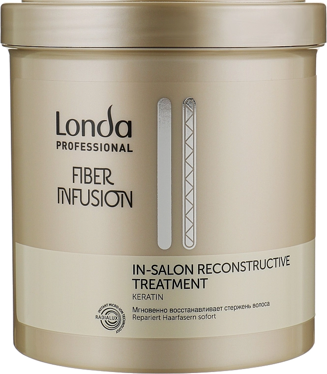 Відновлювальна маска для волосся - Londa Professional Fiber Infusion, 750 мл - фото N1