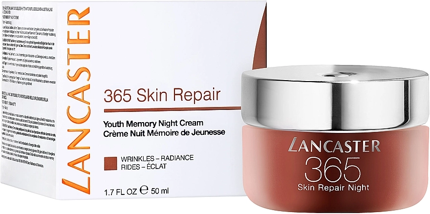 Lancaster Нічний крем для обличчя 365 Skin Repair Youth Memory Night Cream - фото N3