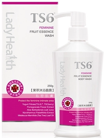 TS6 Гель для очистки интимной зоны с фруктовой эссенцией Lady Health Feminine Fruit Essence Body Wash - фото N1