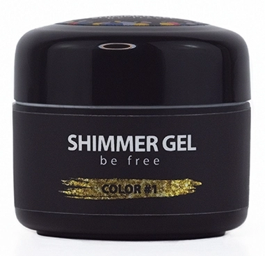 NUB Шимер-гель для дизайну нігтів з великими блискітками Shimmer Gel - фото N1