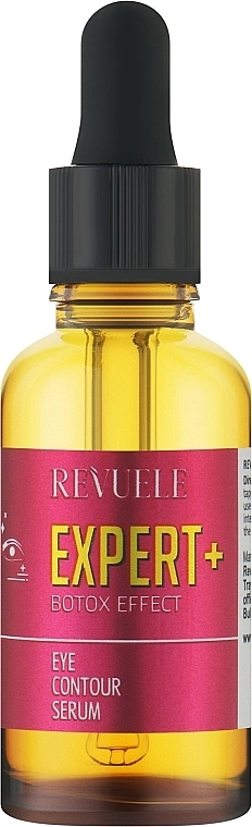 Revuele Сыворотка для век Expert Eye Contour Serum Peptides Hyaluronic Wrinkle Dark Circles - фото N1