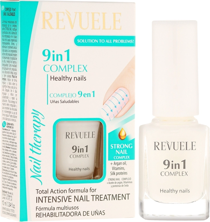 Revuele Комплекс 9 в 1 для нігтів "Здоров'я нігтів" Nail Therapy - фото N1