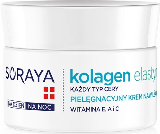 Soraya Зволожувальний крем для обличчя день/ніч Kolagen i Elastyna Moisturizing Cream - фото N1