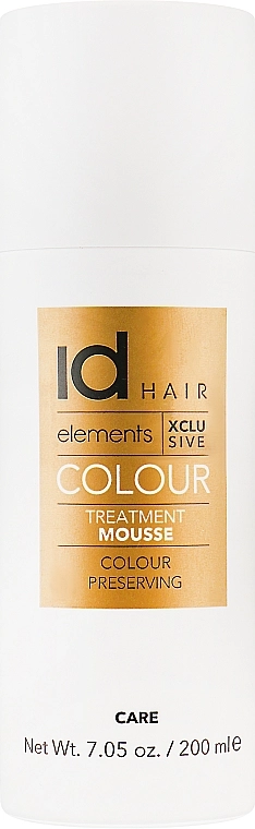 IdHair Мус для фарбованого волосся Elements Xclusive Colour Treatment Mouse - фото N1