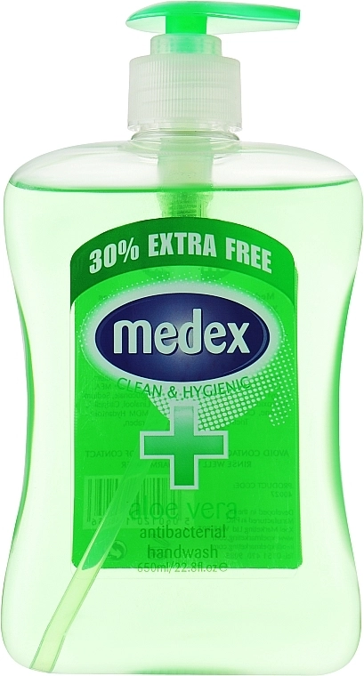 Xpel Marketing Ltd Антибактеріальне мило Medex Aloe Vera Handwash - фото N1